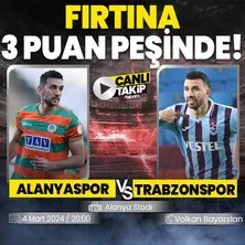 Trabzonspor-Alanyaspor maçı