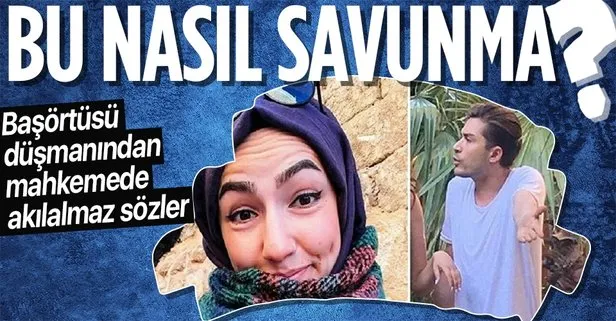 Başörtülü akademisyen Neşe Nur Akkaya’ya saldıran maganda Eray Çakın’dan pes dedirten savunma