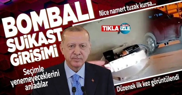 Başkan Erdoğan’ın Siirt mitingi EYP’yle kana bulanmak istenmişti! Telefon düzenekli bomba ilk kez görüntülendi