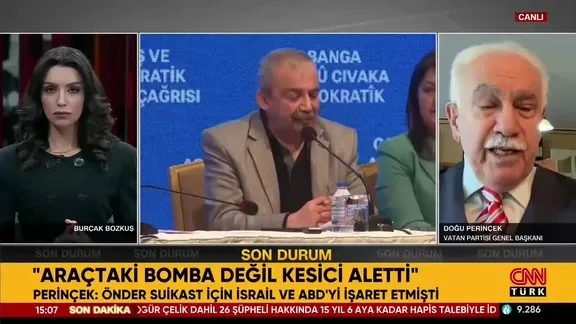 Sırrı Süreyya Önder'e suikast! Doğu Perinçek'ten canlı yayında konuya ilişkin açıklama