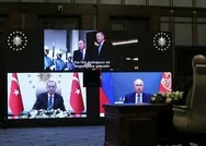 Akkuyu Nükleer Güç Santralinde üçüncü reaktörün temeli Başkan Erdoğan ve Rusya lideri Putinin katılımıyla atıldı