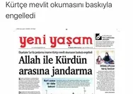 HDP’ye yakınlığıyla bilinen Yeni Yaşam Gazetesi yalan olduğu belgelenen haberi manşetine taşıdı!