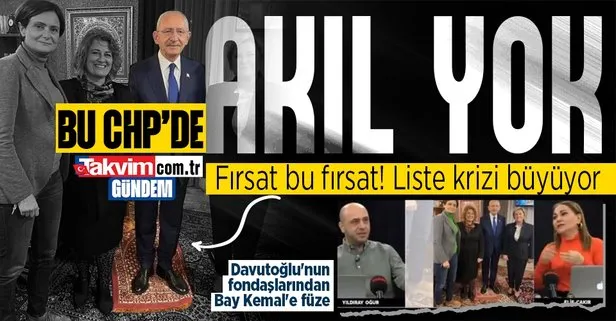 Koalisyonda liste krizi! Kemal Kılıçdaroğlu’nun seccade skandalı Davutoğlu’nun KARAR TV’sinde tiye alındı: CHP’de de akıl yok!