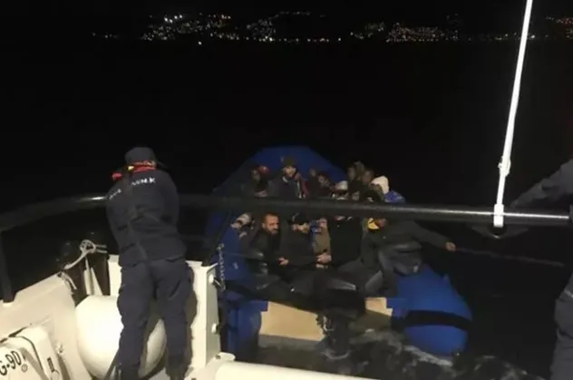 Bodrum'da 32 düzensiz göçmen yakalandı