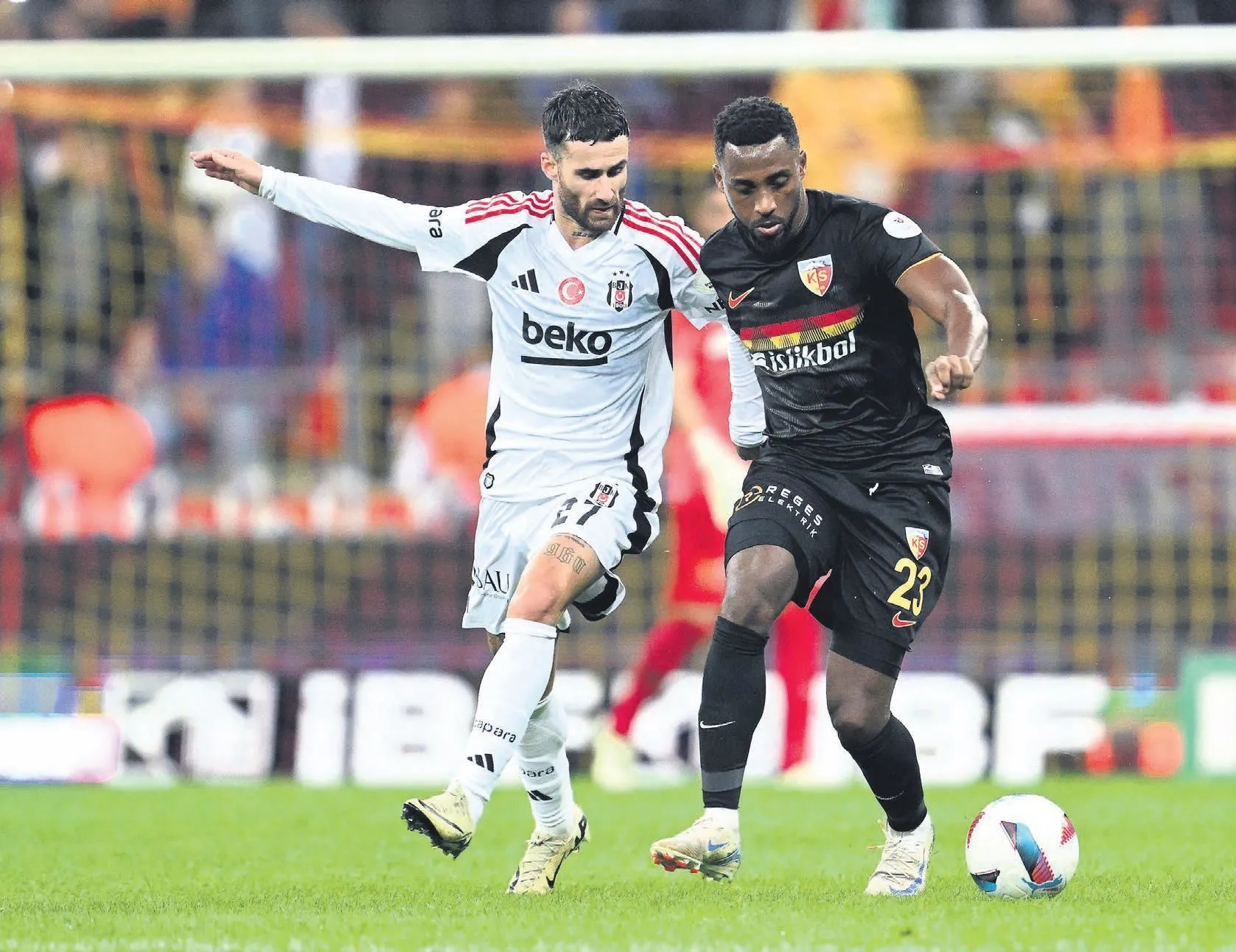 Reaksiyon gösterdik