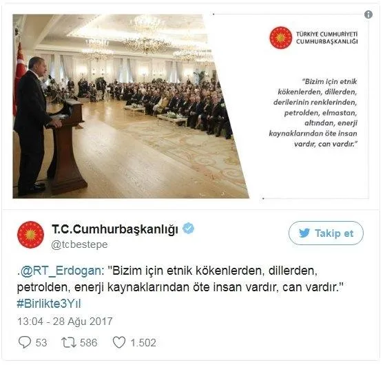 Milletin adamı görevinin 3. yılında-1