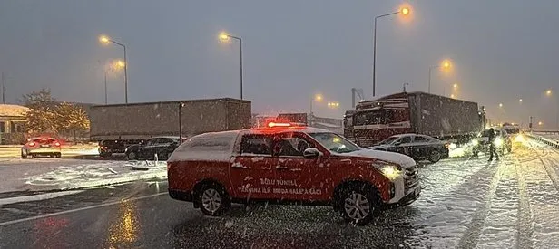 Bolu Dağı’nda zincirleme kaza!