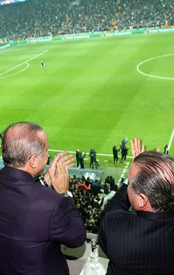 Cumhurbaşkanı Erdoğan'dan Beşiktaş'a tebrik