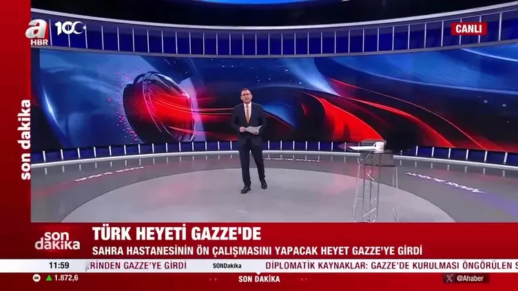 Türk heyeti Gazze'de: Sahra hastanesi kurulacak!