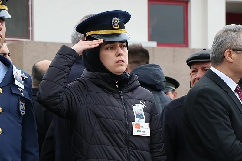 Şehidin polis kardeşi (DHA)