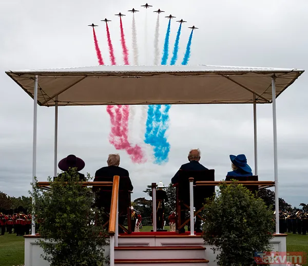 Trump İngiltere’de “krallar gibi” ağırlandı! Windsor Kalesi’nde büyük ziyafet: Beyaz Saray’dan ilginç paylaşım - 6