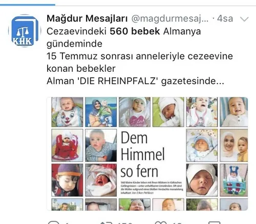 Adalet Bakanlığı acil harekete geçsin! Bebekleri FETÖ'nün elinden kurtarın-5