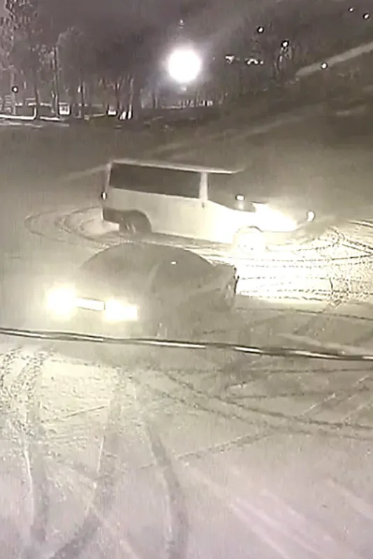 Elazığ'da karda "drift" yapan sürücülere para cezası-3