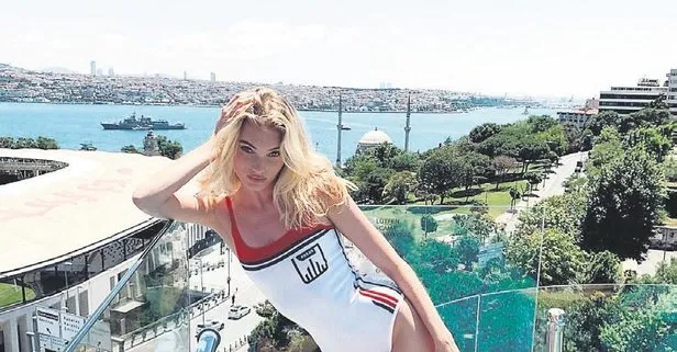 Victoria’s Secret melekleri Elsa Hosk ve Jasmine Tookes İstanbul’da kültür turu yaptı