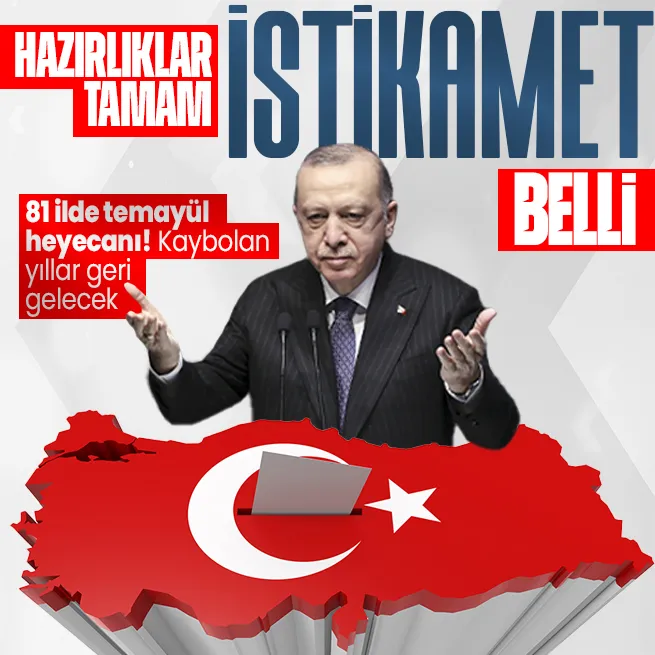AK Partide hazırlıklar tamam istikamet belli! 81 ilde temayül heyecanı