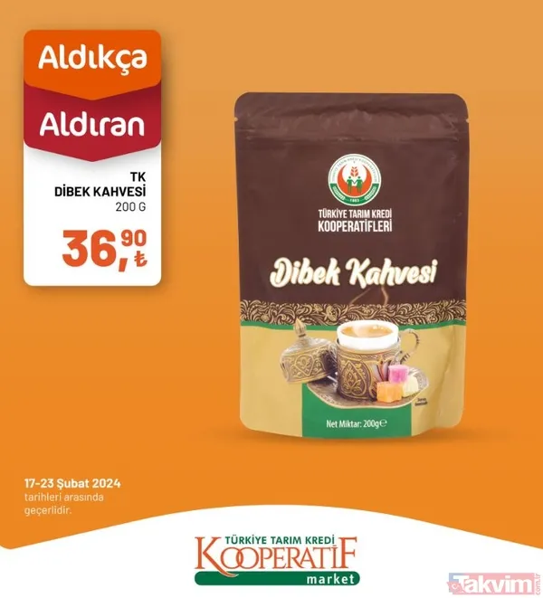 Tarım Kredi KATALOĞU 19-23 Şubat 2024 FİYAT LİSTESİ! Kooperatif market 32 üründe fiyatları indirdi! 2 katlı 6'lı kağıt havlu 54.90 TL... - 26