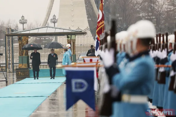Başkan Erdoğan, Finlandiya Cumhurbaşkanı Niinistö'yü karşıladı! Dikkat çeken kareler... - 1