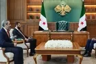 Suriye'de kritik görüşme! Şara, Barrack'ı kabul etti