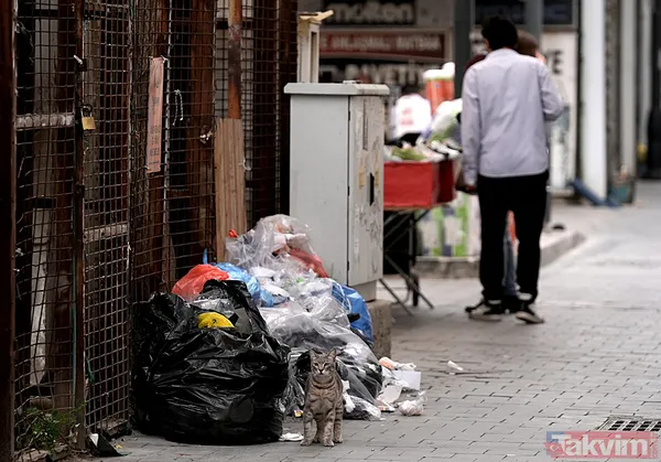 İzmir'de yine çöp dağları! Konak sokakları ne hale geldi | CHP'li belediyeden akıllara zarar öneri - 6
