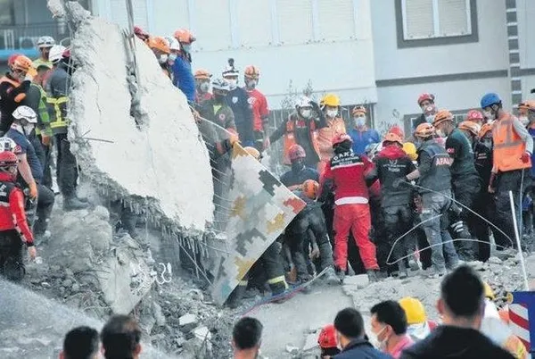 SON DAKİKA: İzmir depreminde yıkılan Yağcıoğlu Apartmanı ile ilgili korkunç itiraf: Zeminde su birikti inşaata devam ettik-1