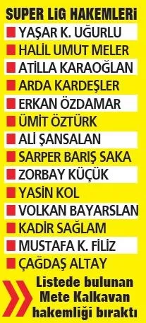 Operasyon sonrası hakemler Riva’da toplandı! MHK'de artçı deprem: Mete Kalkavan hakemliği bıraktı-8