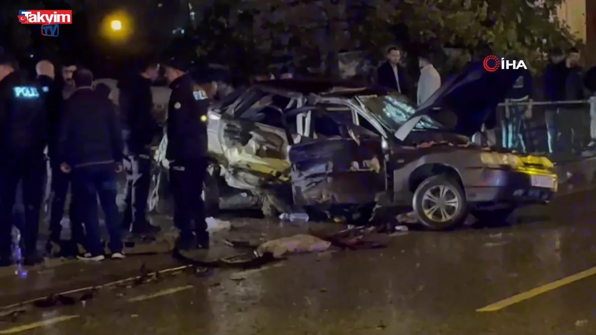 Samsun’da feci kaza: 2 ölü 2 yaralı