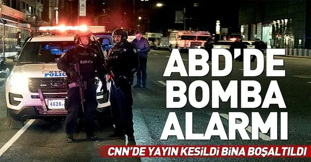 Son dakika: ABD New York’ta bombalı saldırı alarmı! CNN binası boşaltıldı