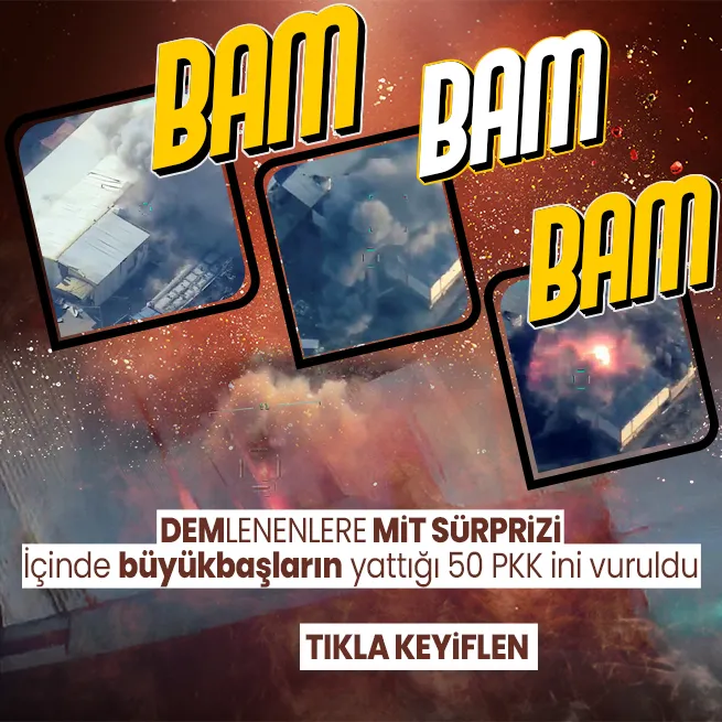 MİTten Suriyede operasyon: Üst düzey teröristlerin içinde yer aldığı 50ye yakın terör hedefi vuruldu!