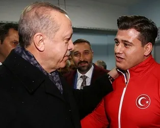 Başkan Erdoğan’dan Rıza Kayaalp’e tebrik