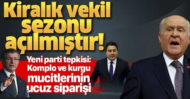 MHP lideri Devlet Bahçeli’den flaş ’yeni parti’ açıklaması: Komplo ve kurgu mucitlerinin ucuz siparişidir