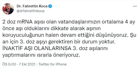 saglik-bakani-fahrettin-kocadan-3-doz-asi-aciklamasi-israrla-oneriyoruz-1633615957303.jpg Sağlık Bakanı Fahrettin Koca'dan 3. doz aşı açıklaması: Israrla öneriyoruz-2