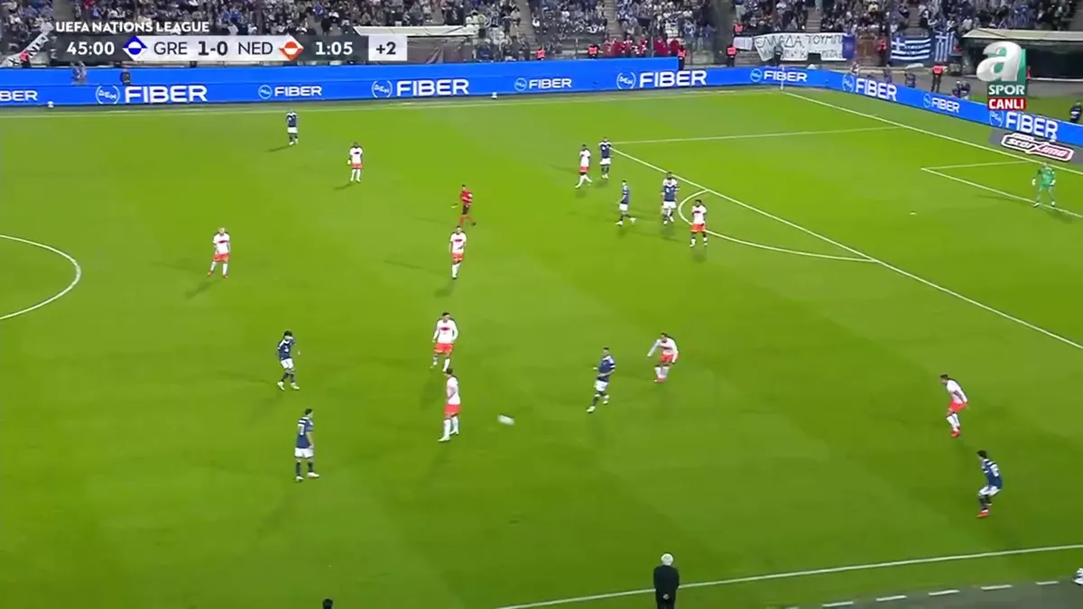 Yunanistan 2-0 Hollanda GOL: Giorgos Masouras