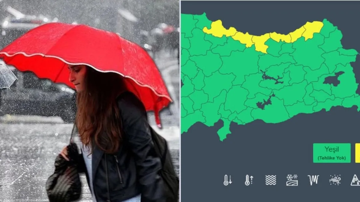 Meteoroloji’den 6 il için kritik uyarı: Sarı kodlu yağış ve pus alarmı verildi! Kar yağışı geri dönüyor