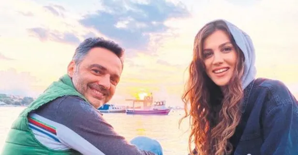 Arda Türkmen ile Melodi Erbirliler'den mutlu poz