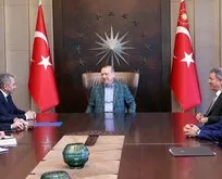 Erdoğan’dan Huber Köşkü’nde o ismi kabul etti