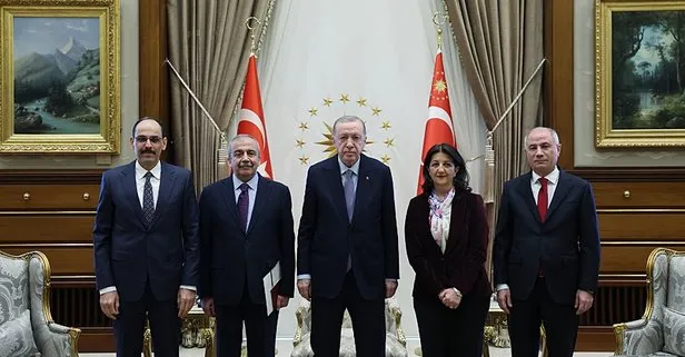 Başkan Erdoğan ile DEM heyetinin temasında neler yaşandı? İşte PKK’nın feshi için işaret edilen tarih