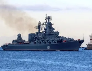 Ukrayna Rusya’nın amiral gemisi Moskva’yı füzeledi!