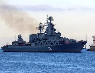 Ukrayna Rusya’nın amiral gemisi Moskva’yı füzeledi!