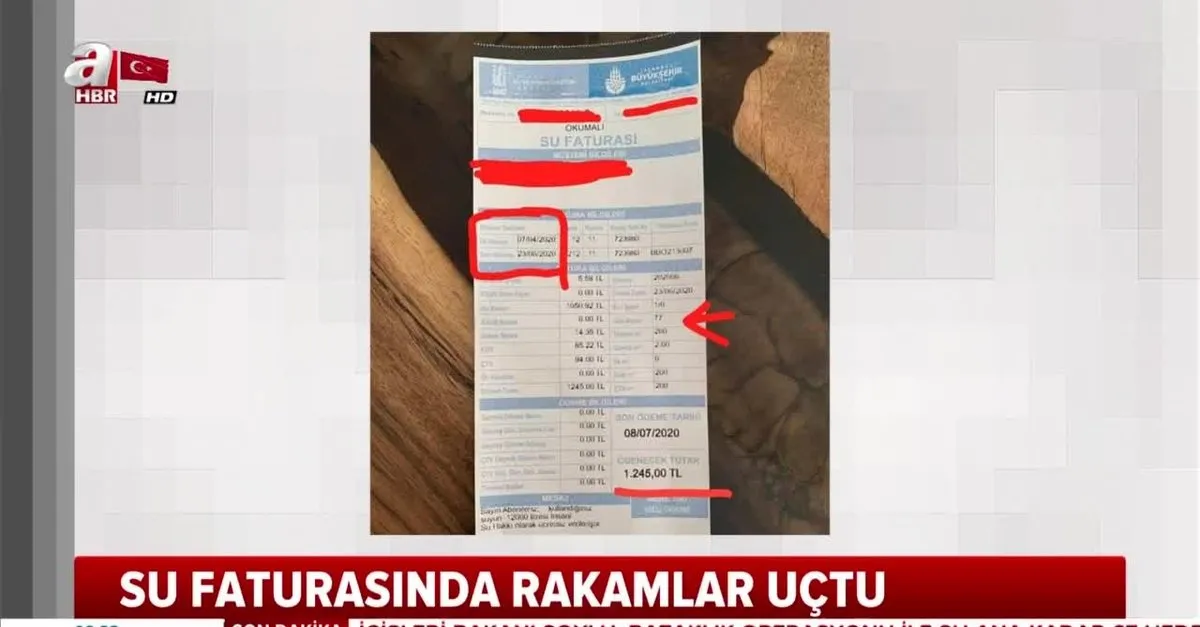 Son Dakika Istanbul Da Iski Den Vatandaslara Su Faturasi Soku Vatandaslar Isyan Etti Takvim