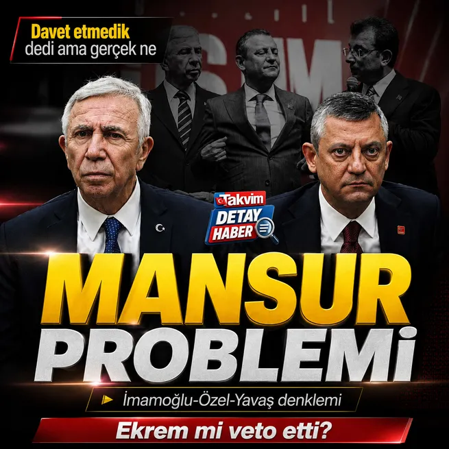Özgür Özelin Mansur Yavaş problemi: Ekrem İmamoğlu mu veto etti?