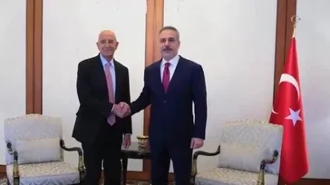 Bakan Fidan Tom Barrack’ı kabul etti