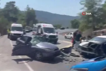 Antalya Akseki’de trafik kazası: 8 yaralı