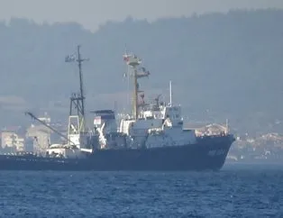 Anti-sabotaj botu Çanakkale Boğazı’ndan geçti
