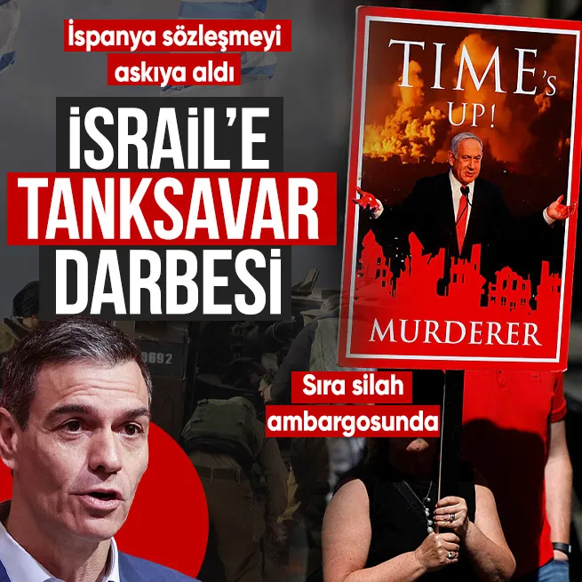 İspanya’dan İsrail’e tanksavar darbesi! Füze sistemi alımını durduruyor