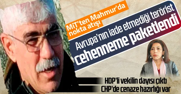 Son dakika: MİT'ten PKK'ya ağır darbe! Kırmızı bültenle aranan PKK'nın Mahmur sorumlusu Hasan Adır etkisiz hale getirildi-1