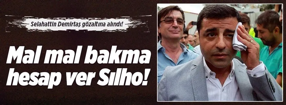 Selahattin Demirtaş'a tutuklama istemi!