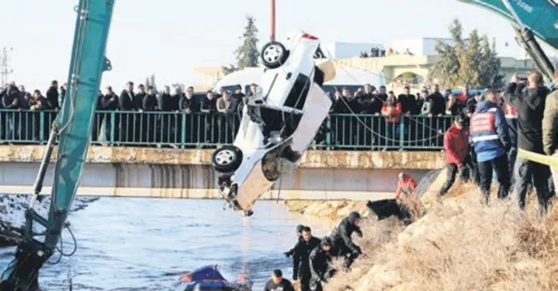 Harran’da yürek yakan facia! Su kanalına düşen araçta 3 çocuk hayatını kaybetti