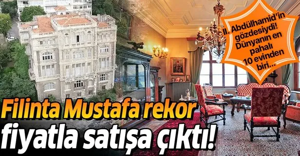 Tophane Müşiri Zeki Paşa Yalısı 550 milyon TL’ye satışa çıkarıldı