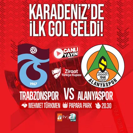 Trabzonspor - Alanyaspor | CANLI YAYIN