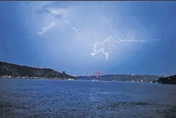 İstanbul'a yağmur havası